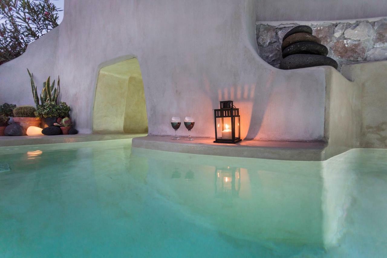 Canava Villas #2 In Santorini Private Pool Emporio  外观 照片